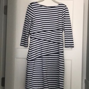 J McLaughlin Nicola striped tiered dress. Sz S